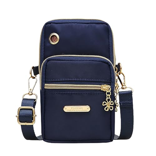 ZZHZGZ Umhängetaschen Damen Crossbody Bag Handytasche Damentasche Einkaufstasche Große Kapazität Multifunktions-Einzelne Umhängetasche (M, One Size) von ZZHZGZ