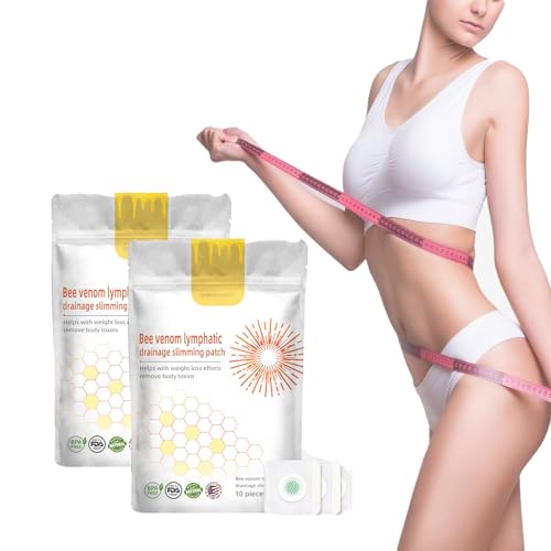 Bienengift-Pflaster, Bienengift-Lymphdrainage-Pflaster, Bienengift-Drainage-Pflaster Für Frauen Und Männer (2PCS) von ZZJDBF