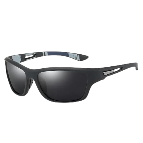 ZZZOLX Sonnenbrille herren Polarisierte Sonnenbrille Männer Fahren Sport Brille Sonnenbrille Damen Sonnenbrille.-01 Schwarz von ZZZOLX