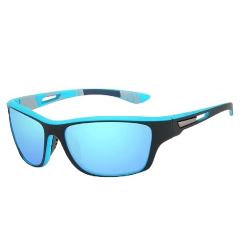 ZZZOLX Sonnenbrille herren Polarisierte Sonnenbrille Männer Fahren Sport Brille Sonnenbrille Damen Sonnenbrille.-05 Blauer Spiegel von ZZZOLX