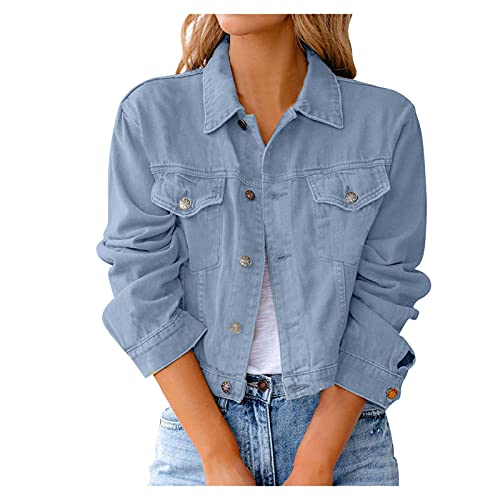 Zannycn Jeans Jacken Für Damen Leichte Jacken Damen Sommerjacken Kurze Jeansjacke Damen Zum Kleid Kurze Übergangsjacke Sweatshirt Mit Knopf Weiße Jeansjacke Damen Jeansjacke Damen Kurz Jeansjacke Zannycn Jeans Jacken Für Damen Leichte Jacken Damen Sommerjacken Kurze Jeansjacke Damen Zum Kleid Kurze Übergangsjacke Sweatshirt Mit Knopf Weiße Jeansjacke Damen Jeansjacke Damen Kurz Jeansjacke von Zannycn
