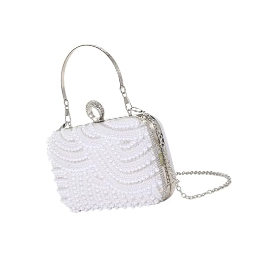 Modische Handtasche Mit Perlen Für Damen Abendtasche Umhängetasche Für Hochzeiten Und Cocktailpartys Modische Handtasche Mit Perlen Für Damen Abendtasche Umhängetasche Für Hochzeiten Und Cocktailpartys von Zeiwohndc