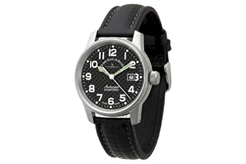 Zeno-Watch Herrenuhr - Classic Carbon Automatic - 6554-s1 von Zeno