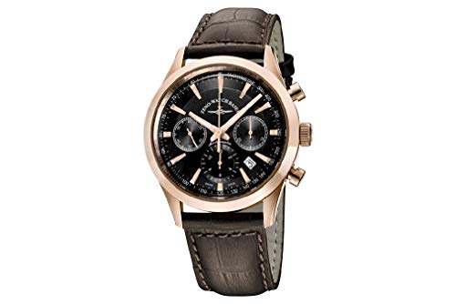 Zeno-Watch Herrenuhr - Gentleman Automatic Chrono 7753 Gold Plated - 6662-7753-Pgr-f1 von Zeno