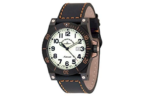 Zeno-Watch Herrenuhr - Muscle Lumi Automatic - 8095-bk-s9 von Zeno