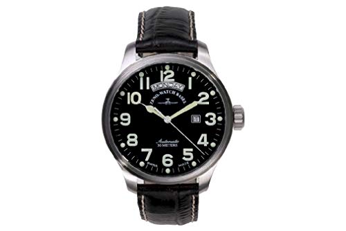 Zeno-Watch Herrenuhr - Oversized Pilot Big Day - 8554DD-12-a1 von Zeno