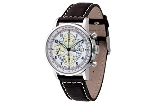 Zeno-Watch Herrenuhr - Telemeter Chrono - Limited Edition - 6069TVD-c2 von Zeno