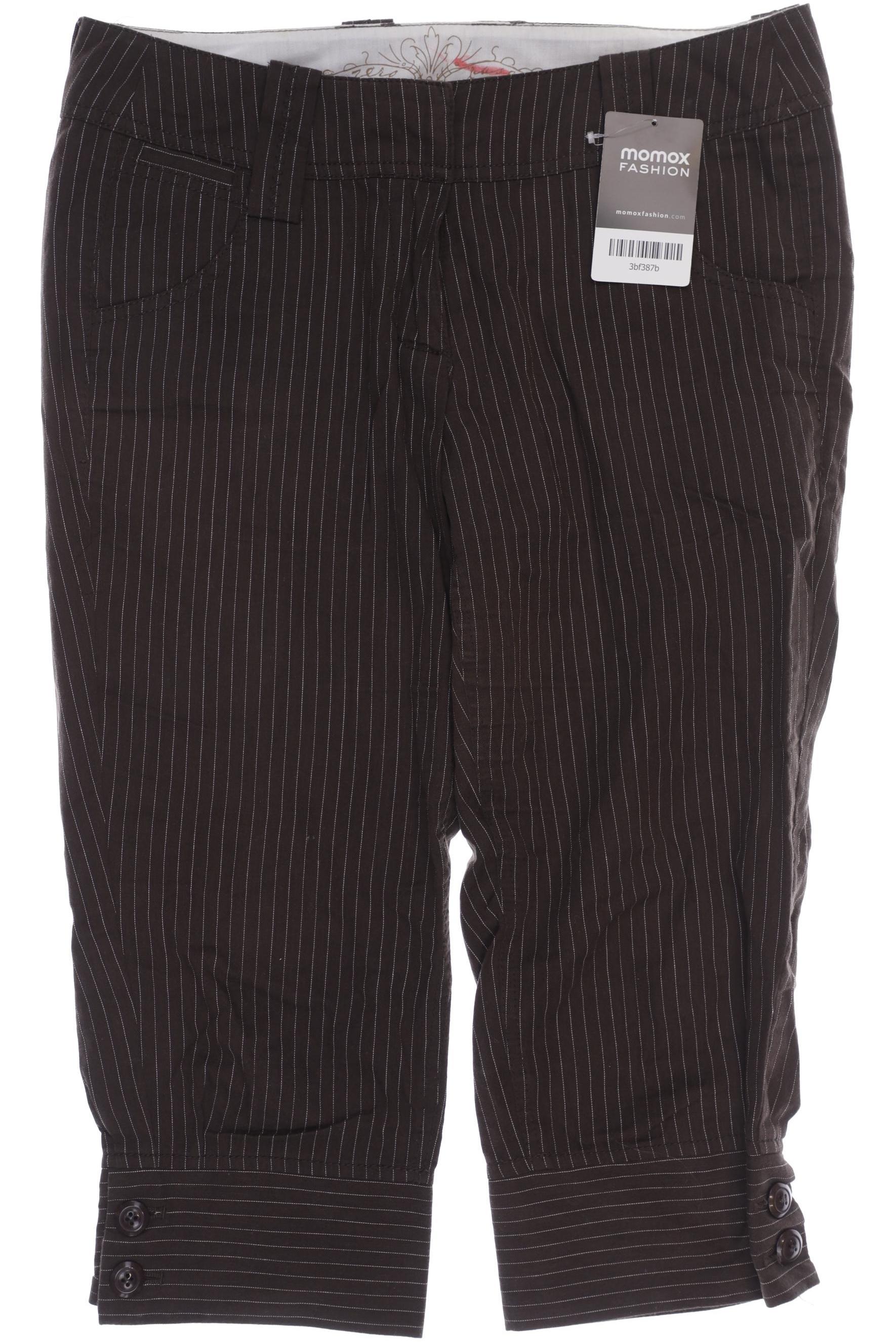 Zero Damen Stoffhose, braun, Gr. 38 von Zero