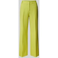 Zero Regular Fit Stoffhose mit Bügelfalten in Neon Gruen, Größe 38 von Zero