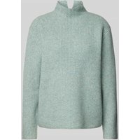Zero Strickpullover mit Stehkragen in Aqua, Größe 38 Zero Strickpullover mit Stehkragen in Aqua, Größe 38 von Zero