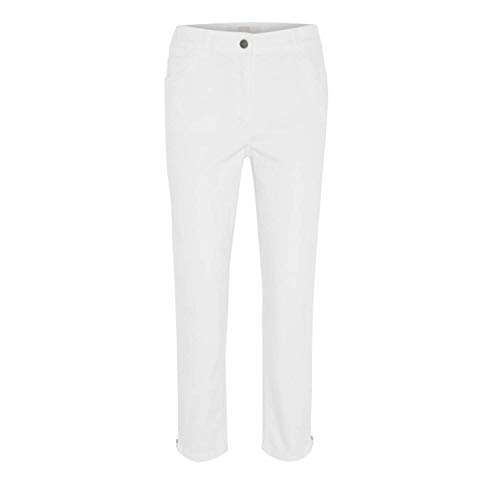 ZERRES Style TINA – Stretchige Jeans,bequeme Oberschenkelweite und gerades Bein Farbe Weiss Größe 38 von Zerres