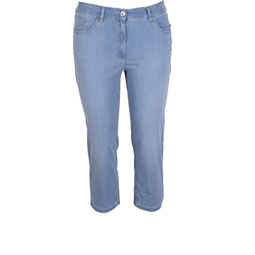 Zerres Damen Caprijeans Cora 38 blau von Zerres