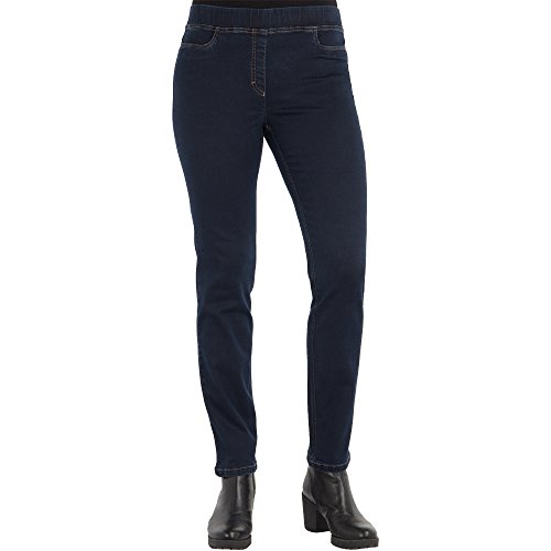 Zerres Damen Jeans Leggy Slim Fit darkblue (83) 17 von Zerres