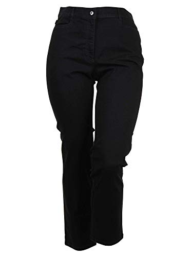 ZERRES Style TINA – Stretchige Jeans,bequeme Oberschenkelweite und gerades Bein Farbe Schwarz Größe 46 von Zerres