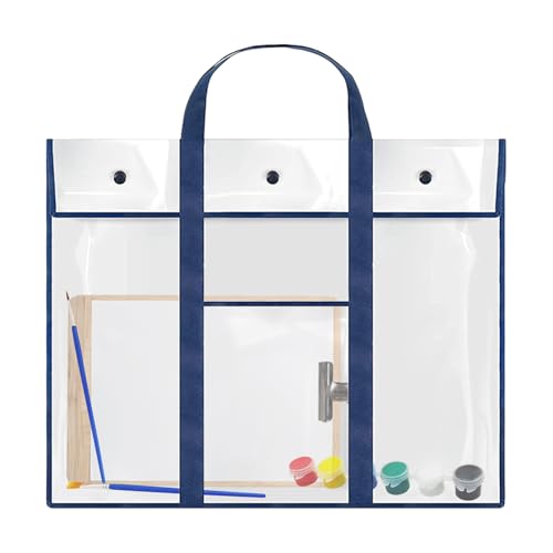 Kunst-Organizer-Tasche – Poster-Aufbewahrungstasche, übergroßer Kunsthalter | Robustes, wasserdichtes Material, sicherer Reißverschluss, praktische Vordertasche mit stabilen Tragegriffen für Skizzen, Kunst-Organizer-Tasche – Poster-Aufbewahrungstasche, übergroßer Kunsthalter | Robustes, wasserdichtes Material, sicherer Reißverschluss, praktische Vordertasche mit stabilen Tragegriffen für Skizzen, von Zestivra