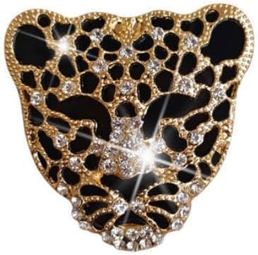 Zhhuoc Goldener Tiger-Schmuckanhänger, schick, glitzernd, Designer-Schmuck, hübsche niedliche Ketten, Dekorationen, Zubehör für Damen, Mädchen, Erwachsene, Schuhpflege, Dekoration, S, Metall Aus Zhhuoc Goldener Tiger-Schmuckanhänger, schick, glitzernd, Designer-Schmuck, hübsche niedliche Ketten, Dekorationen, Zubehör für Damen, Mädchen, Erwachsene, Schuhpflege, Dekoration, S, Metall Aus von Zhhuoc