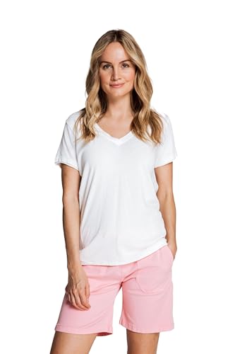 Damen T-Shirt ZHSVANA in Weiß - ZT224349-T1329, Größe:L von Zhrill