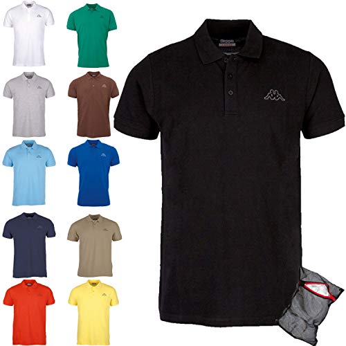 Ziatec Kappa Herren Poloshirt Edition mit praktischem Wäschenetz 1er bis 6er Packs in vielen Farben verfügbar, Größe:6XL, Farbe:2 x Navy von Ziatec