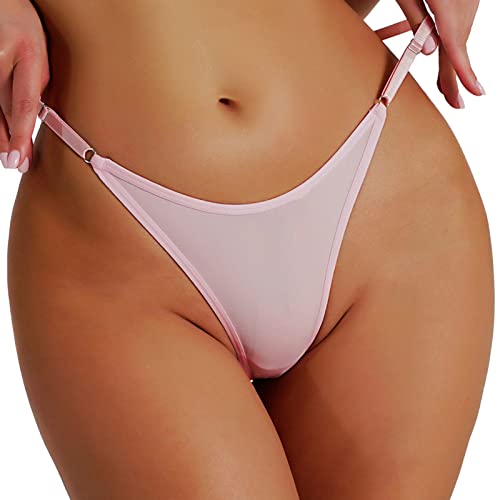 Tanga G String Mini Strings Sexy Lace Slips Panties & Hipsters Damen Sexy Dessous Unterhosen Bequeme Elegant Unterhose Reizwäsche Höschen High Waist Unterwäsche Höschen Pants Damen Nahtlose Slips von Zilosconcy