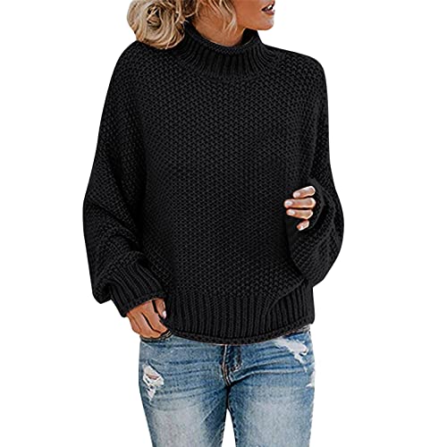 Zilosconcy Kaschmir Pullover Damen & Strickjacken Für Wollpullover Herbst Strick Oberteil Winter Pulli Elegant Strickpulli Grobstrickpullover Sweatshirt Blusen Pulloverkleid von Zilosconcy