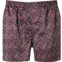 Zimmerli Herren Boxershort blau Seide Gemustert von Zimmerli