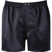 Zimmerli Herren Boxershort blau Seide unifarben von Zimmerli