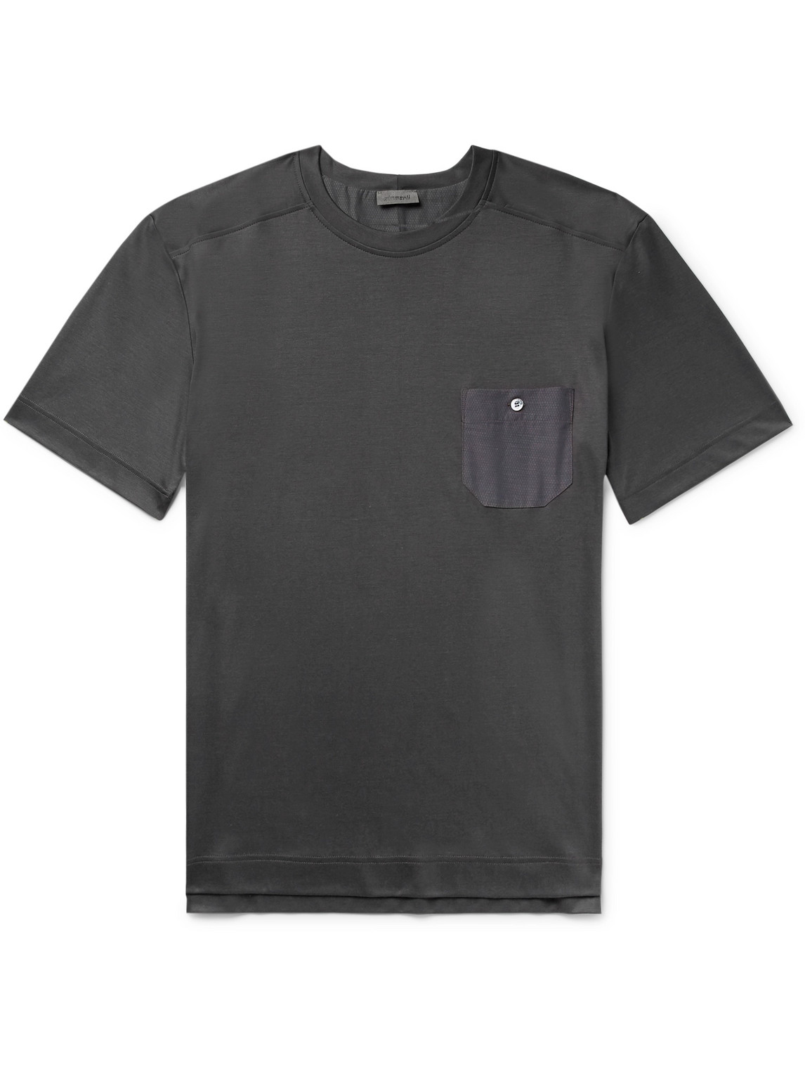 Zimmerli - Cotton and Modal-Blend Pyjama T-Shirt - Men - Gray - XL von Zimmerli