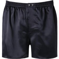 Zimmerli Herren Boxershort blau Seide unifarben von Zimmerli