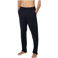 Zimmerli Herren Pyjamahose blau Jersey-Baumwolle unifarben von Zimmerli