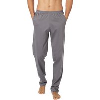 Zimmerli Herren Pyjamahose grau Jersey-Baumwolle unifarben von Zimmerli