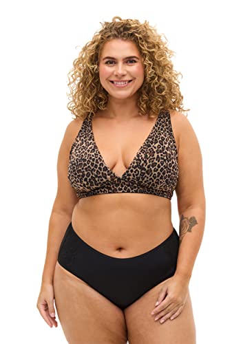 Zizzi Devoted by Women Plus Size Unterwäsche 2er-Pack Größen - Plus Size Damenkleidung 52 Black von Zizzi