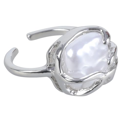 Zkydhbd Opal Unregelmäßige Ringe Weißer Einfacher Blütenöffnungsring Hohlen Ästhetik Vintage Schmuck Finger Ringe Für Frauen Mädchen Zkydhbd Opal Unregelmäßige Ringe Weißer Einfacher Blütenöffnungsring Hohlen Ästhetik Vintage Schmuck Finger Ringe Für Frauen Mädchen von Zkydhbd