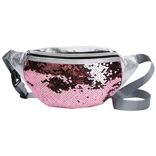 Gürteltasche Damen, HüFttasche für Männer Frauen Unisex, Handytasche Sport Geldgürtel Wandern (Color : Pink, Size : One Size) von Zolito