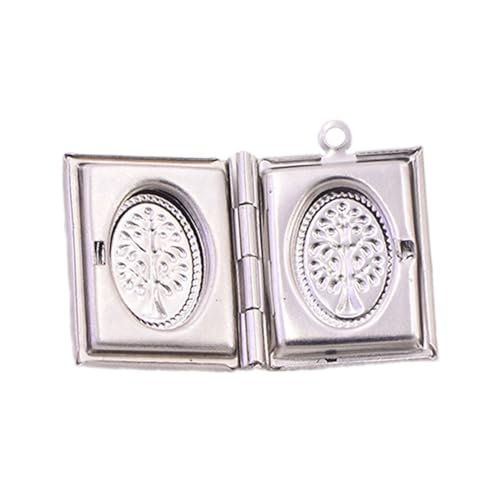 Zqxnt Stylish Photo Locket Halskette Anhänger Zeitgenössisches Buch Locker Zqxnt Stylish Photo Locket Halskette Anhänger Zeitgenössisches Buch Locker von Zqxnt