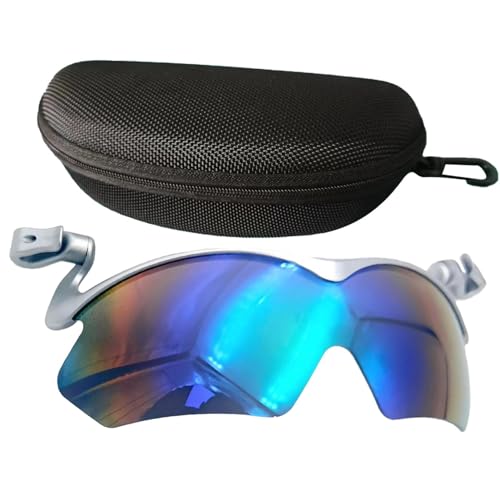 Zuasdvnk Clip-On-Sonnenbrillen für Damen,Clip-On-Sonnenbrillen - Vielseitige UV-Scz-Sonnenbrille mit Visier-Sonnenbrille,Stabile polarisierte Outdoor-Sonnenbrille, Fahrrad-Sonnenbrille für Damen und von Zuasdvnk