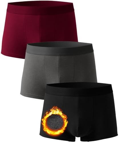 Zueauns Warme Unterhose Herren Thermo Boxershorts Wärme Unterhose Thermohose Unterhosen Männer Winter Skiunterwäsche Fleece Wärmende Bequem Shorts Unterwäsche Weich Retroshorts Boxer Shorts Zueauns Warme Unterhose Herren Thermo Boxershorts Wärme Unterhose Thermohose Unterhosen Männer Winter Skiunterwäsche Fleece Wärmende Bequem Shorts Unterwäsche Weich Retroshorts Boxer Shorts von Zueauns