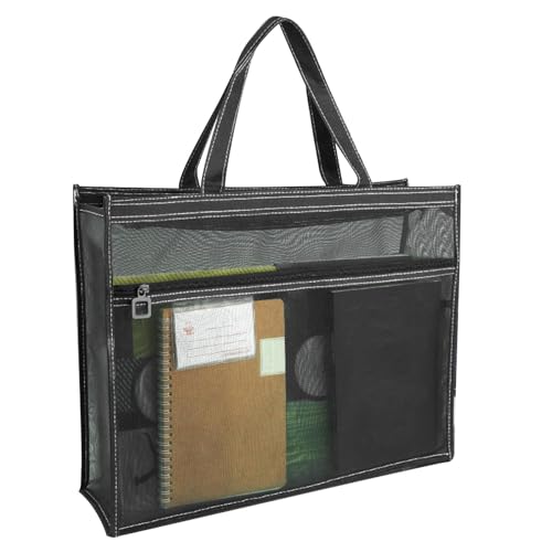 NIEDRIGER LIEFERUMFANG MESH ARTIKEL - 17 x 13 x 4,4 Zoll Transparenter Dateiorganisator mit Griff und Reißverschluss - TOTE BAM A3 für Poster Malen Bildungsmaterial Kunstwerke, Schwarz , NIEDRIGER LIEFERUMFANG MESH ARTIKEL - 17 x 13 x 4,4 Zoll Transparenter Dateiorganisator mit Griff und Reißverschluss - TOTE BAM A3 für Poster Malen Bildungsmaterial Kunstwerke, Schwarz , von Zunetsutock