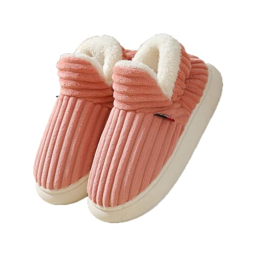 Zureto AIRFLOPPY Hausschuhe Vogue 2.0 ORIGINAL Unisex Baumwolle Winter Plüsch Warme Rutschfeste (Pink, Erwachsene, Damen, 36, Numerisch (von/bis), EU Schuhgrößensystem, 37, M) von Zureto