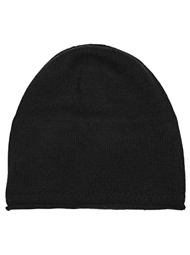 Zwillingsherz Mütze Beanie Slouch mit Kaschmir für Mädchen Jungen Kinder - Hochwertige Cashmere Cap Kappe im Uni Muster Motiv - Perfekt für Frühjahr Sommer Herbst Winter - Warme Haube von Zwillingsherz