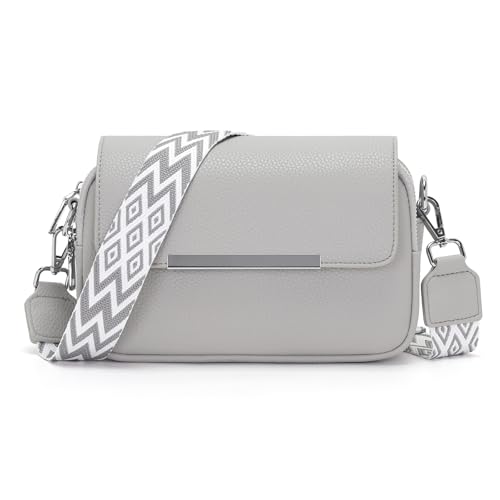 Zyig handtasche kleine umhängetasche damen handbags for women handytasche zum umhängen Breitem Schultergurt Multikompartiment crossbody bag Hellgrau Zyig handtasche kleine umhängetasche damen handbags for women handytasche zum umhängen Breitem Schultergurt Multikompartiment crossbody bag Hellgrau von Zyig