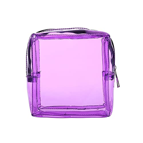 Frauen Männer Mode Kosmetiktasche Transparent Bunte Toilette Tasche Organizer Reisetasche, C, Einheitsgröße von Zylione