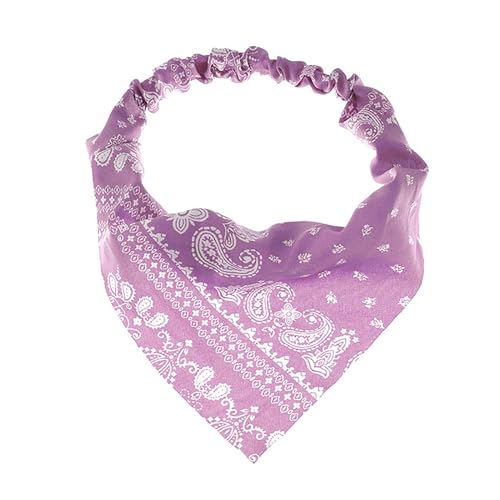 3 Stück florale elastische Haarschals, Stirnbänder, Haarbandanas, Kopftuch, Chiffon, Turban, Dreieckstücher für Frauen und Mädchen, Haarschmuck Damenfahrrad Tiefeinsteiger (Pink, One Size) von aaSccex