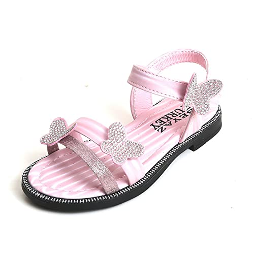 aaSccex Mädchen Baby Kleinkind Sandalen Prinzessin Schuhe Sandalen Kristall Glitzer Shinning Abendschuhe Weiche Sohle Festschuhe Glitzer Strass Tanzschuhe Performance Kleid Schuhe von aaSccex