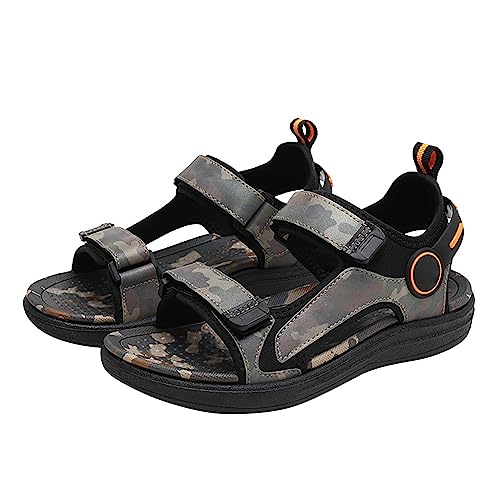 aaSccex Unisex Kinder Sandalen Sportwear Bayaband Badeschlappen Classics Strand Slippers Zehensandalen Flache Hausschuhe Sommer Freizeitschuhe Mit Klettverschluss Kinder Strandschuhe von aaSccex