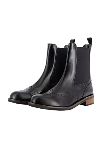 acalmar Damen Chelsea-Boots, Schwarz, 37 EU von acalmar