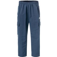 adidas ORIGINALS Herren Trainingshose blau Mikrofaser unifarben von adidas Originals