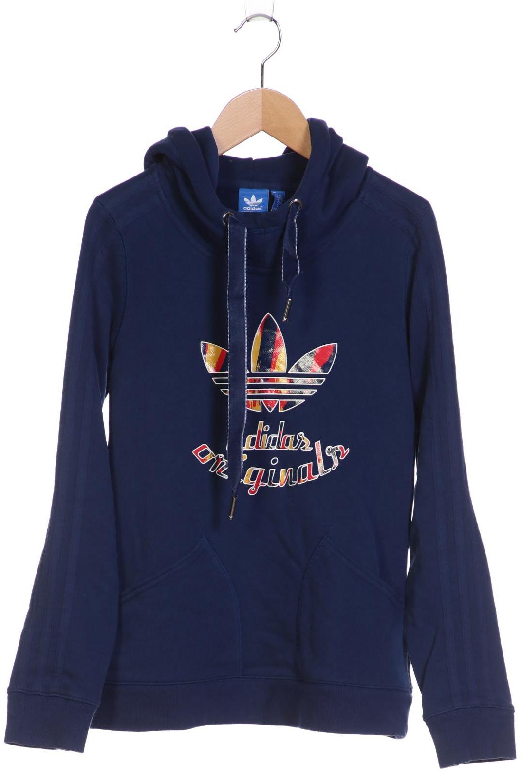 adidas Originals Damen Kapuzenpullover, marineblau, Gr. 40 von adidas Originals