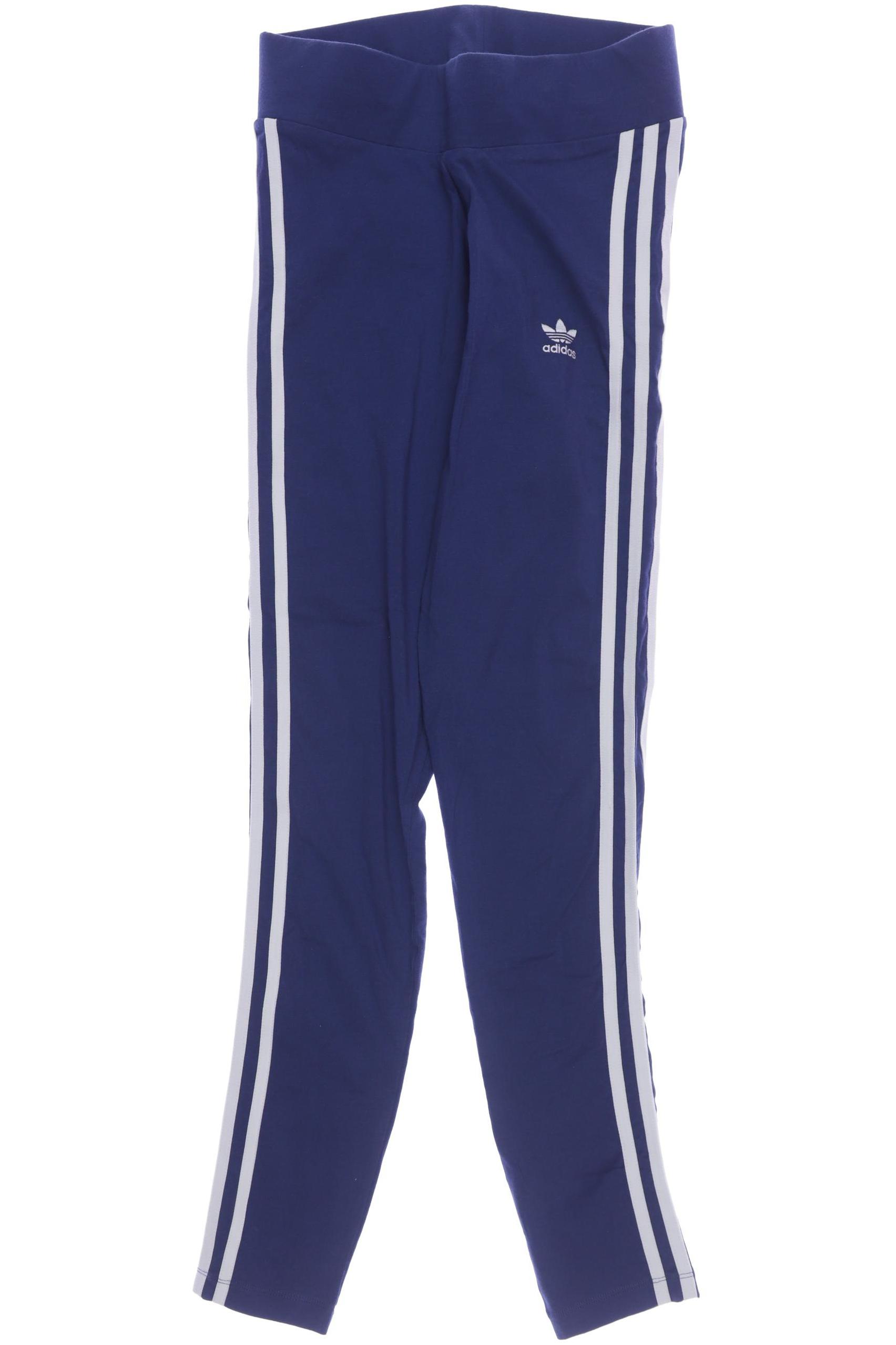 adidas Originals Damen Stoffhose, blau, Gr. 38 von adidas Originals