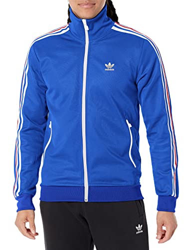 adidas Originals Herren Beckenbauer Track Top Aufwärm-Jacke, Team Royal Blue/Team Royal Blue/White/Team Power R, XX-Large von adidas Originals