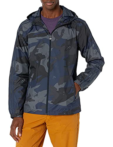 adidas Originals Men's Graphics Camo Pack Windbreaker, Night Navy, Large von adidas Originals